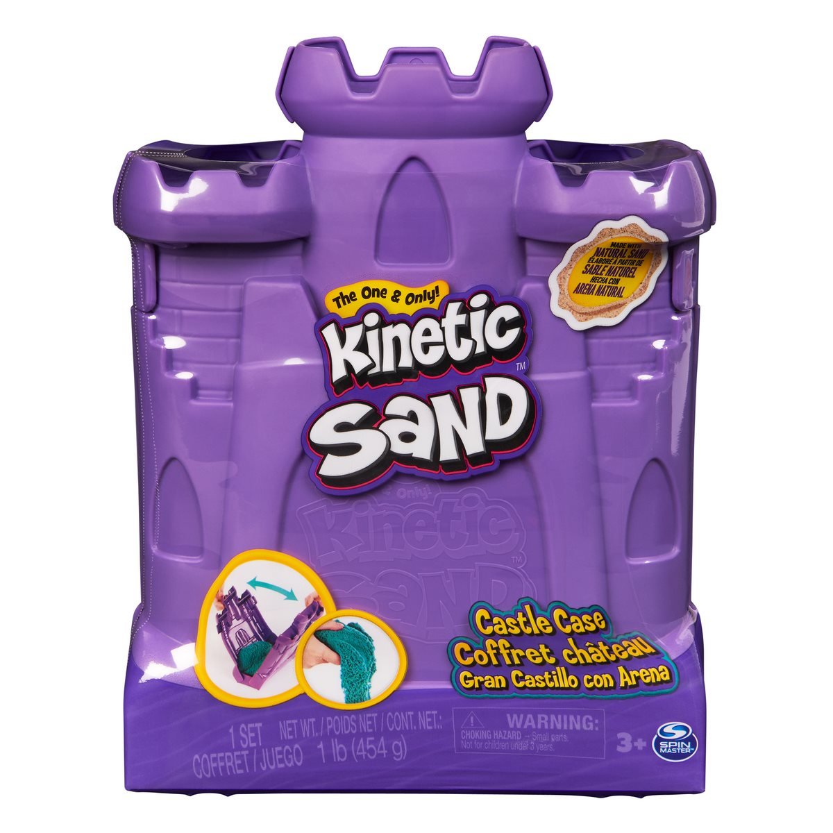 Castillo Con 370 Gramos Arena Magica Kinetic Sand